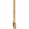 Ekena Millwork Portland Timber Gable Bracket, Western Red Cedar, 108"W x 22"H x 1 1/2"D x 3 1/2"F, 5/12 Pitch GBW108X22X0204POR00SWR - alternate 3